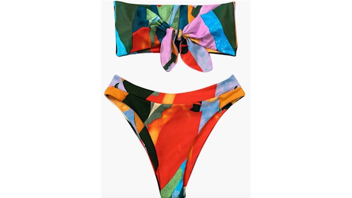 SheIn Graphic Bikini Set, $28.99 (amazon.com)
